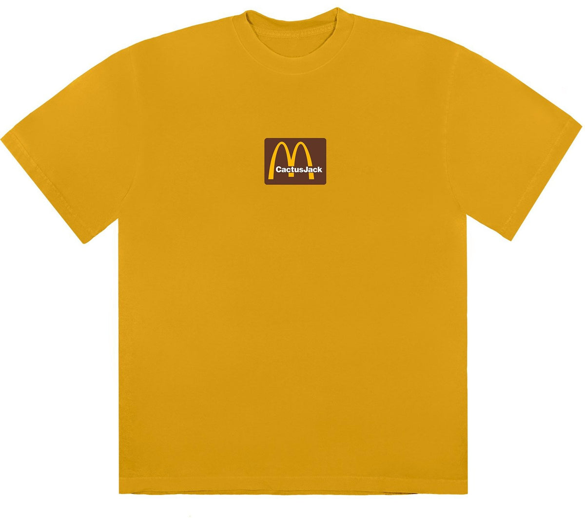 Travis Scott x McDonald's Sesame Inv II T-Shirt Gold