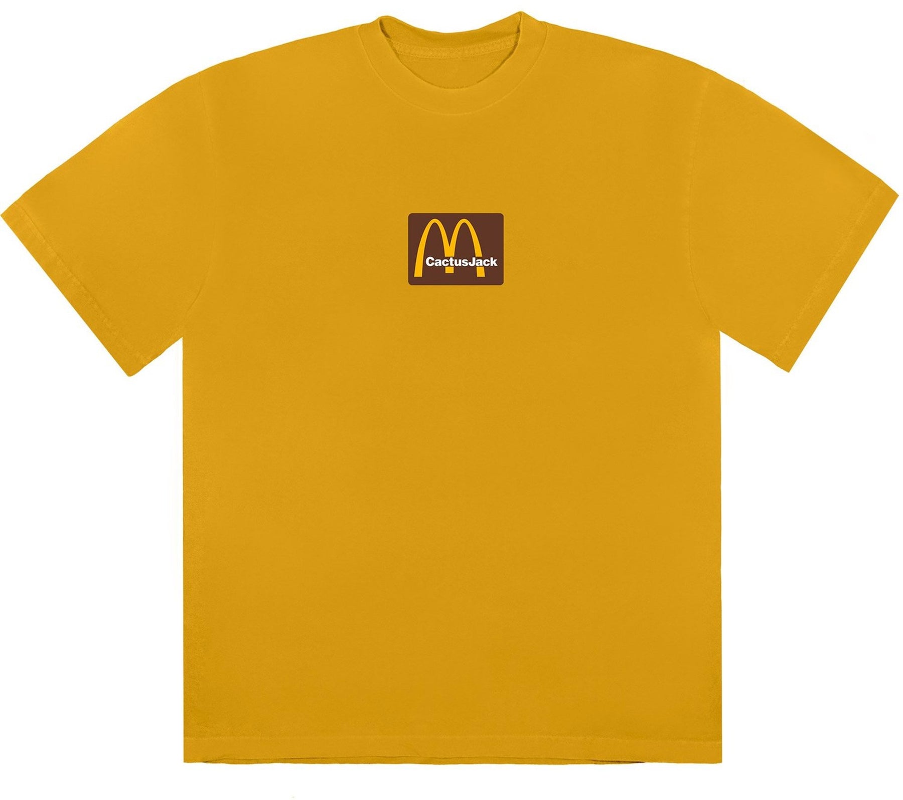 Travis Scott x McDonald's Sesame Inv II T-Shirt Gold