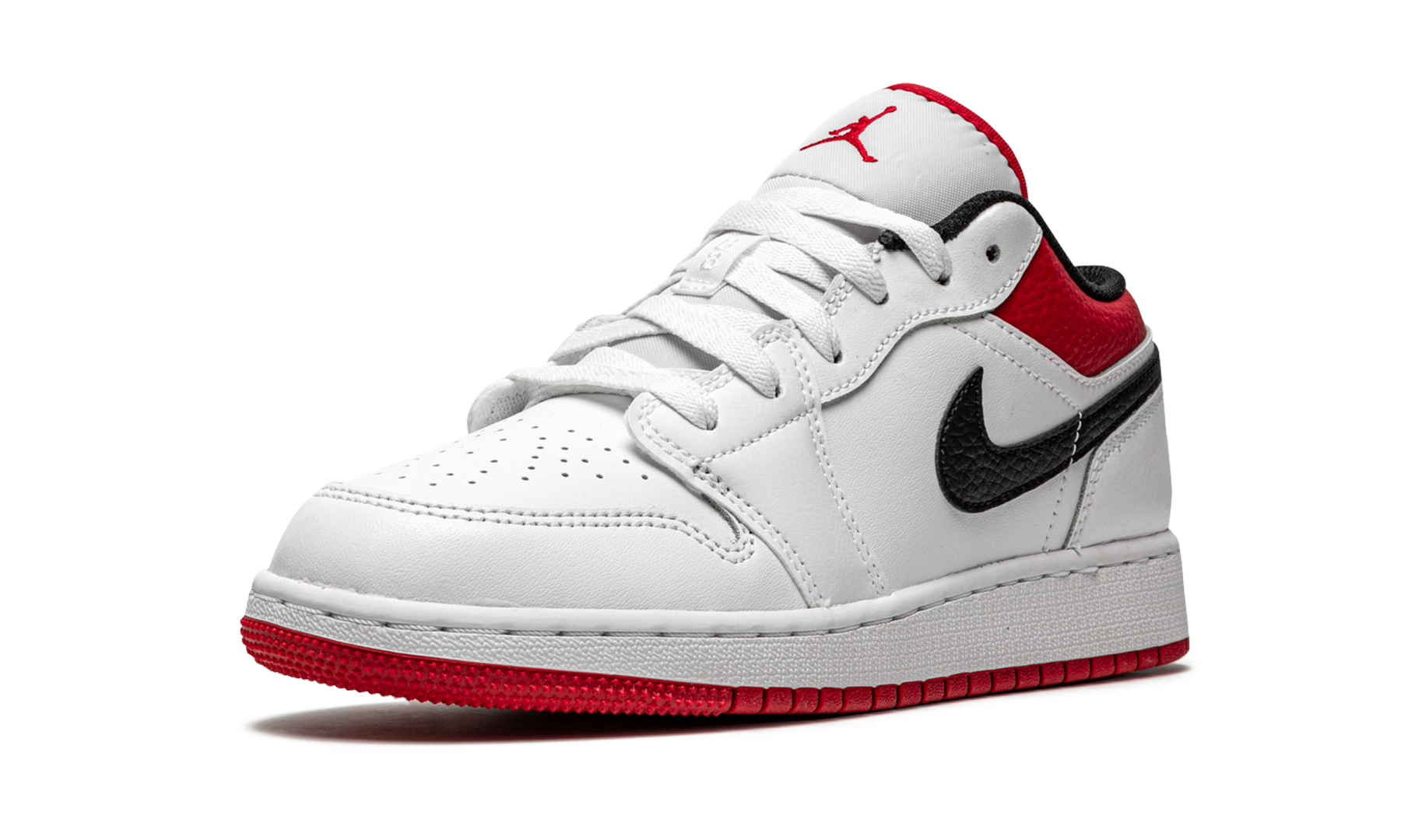 Air Jordan 1 Low "White Gym Red" GS