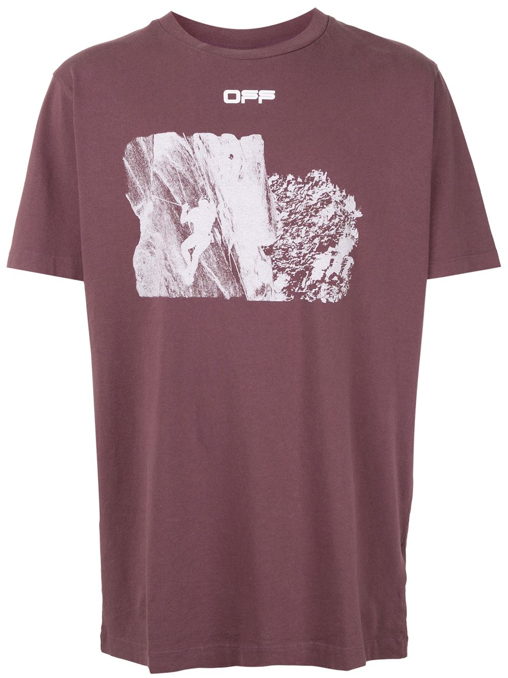 OFF-WHITE Landscape Climb S/S Slim Tee