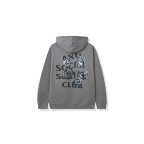 Anti-Social Social Club "Bat Emojii" Grey Hoodie