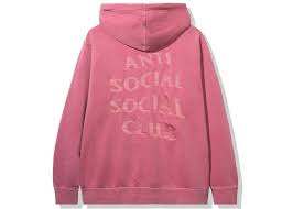 Anti-Social Social Club "Tone Deaf" Red Hoodie