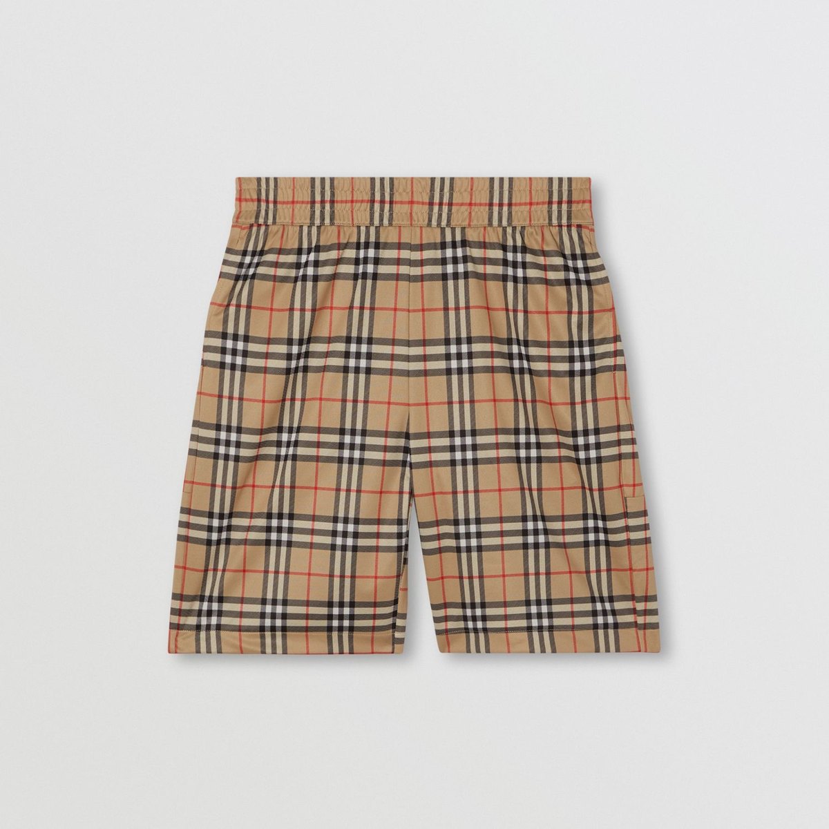 Burberry Vintage Check Technical Twill Shorts