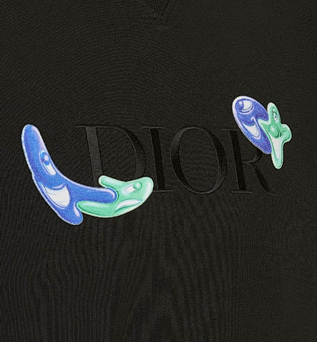 OVERSIZED DIOR AND KENNY SCHARF T-SHIRT