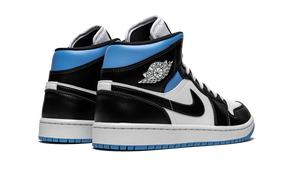 Air Jordan 1 Mid "University Black White" W