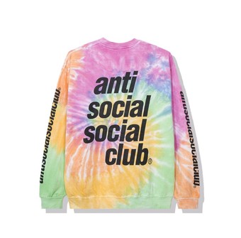 Anti-Social Social Club Tye Dye Crewneck