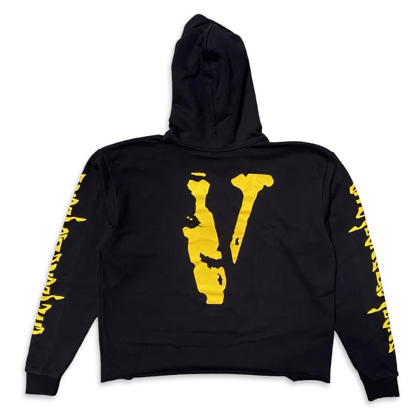 VLONE BLACK COTTON LADY HOODIE