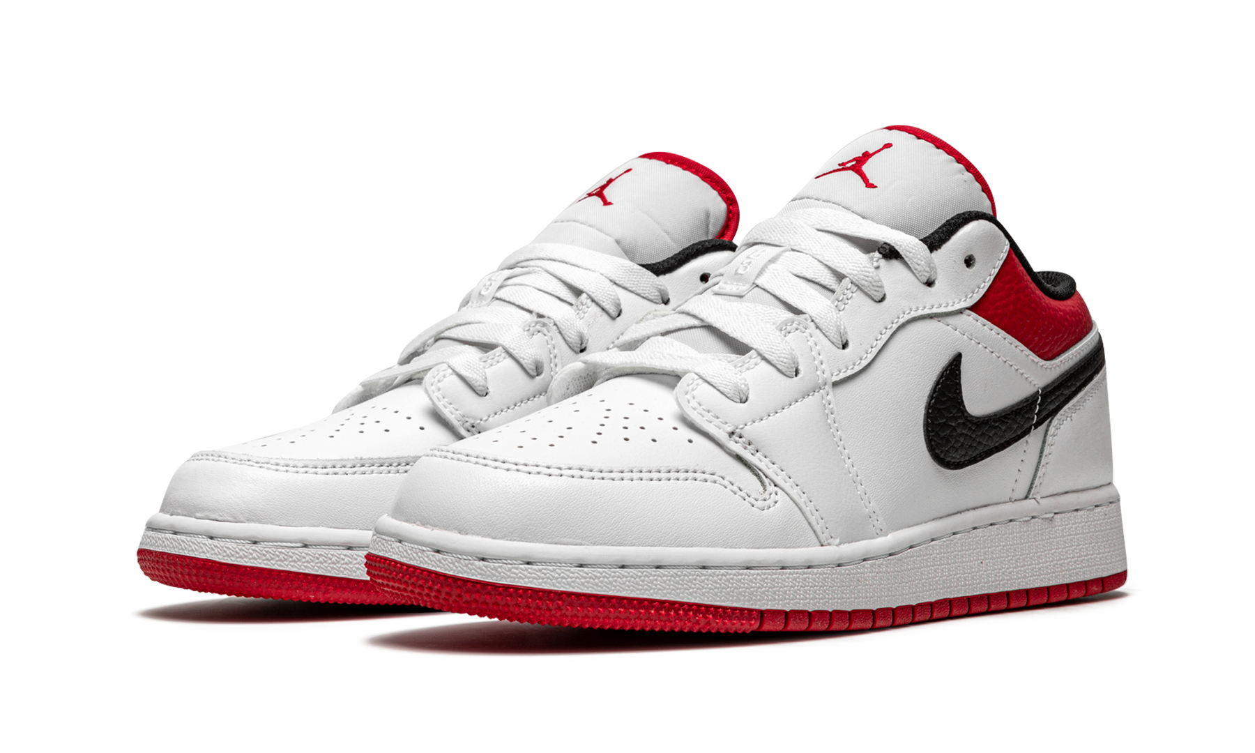 Air Jordan 1 Low "White Gym Red" GS