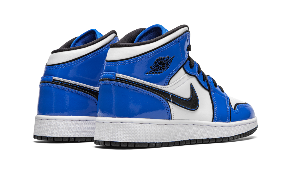 Air Jordan 1 Mid "Signal Blue" (GS)