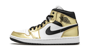 Air Jordan 1 Mid "Metallic Gold Black White"