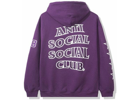 Anti-Social Social Club "Sports" Purple Hoodie