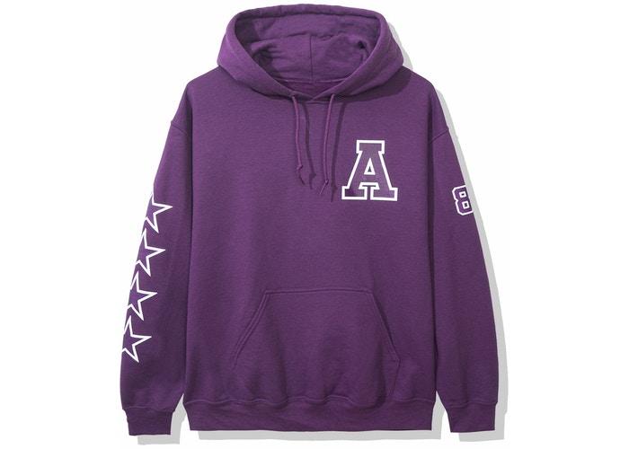 Anti-Social Social Club "Sports" Purple Hoodie