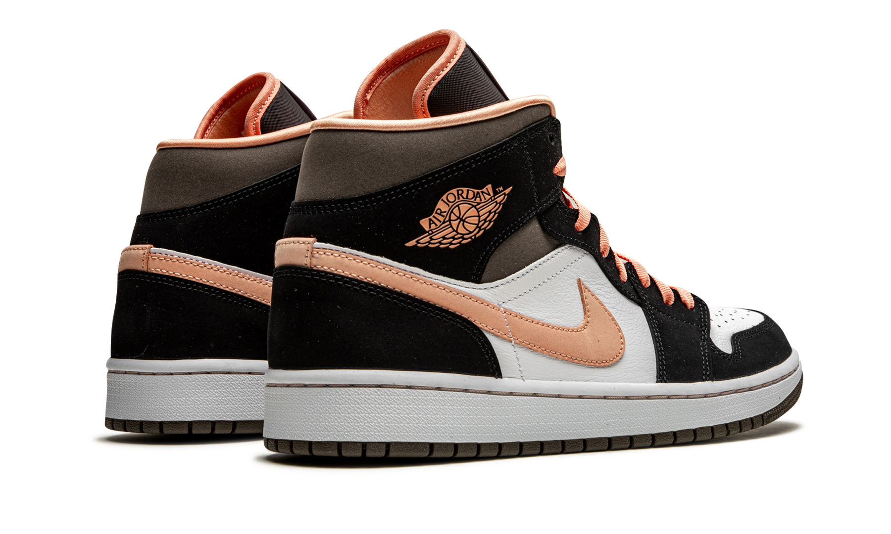 Air Jordan 1 Mid Peach Mocha (W)