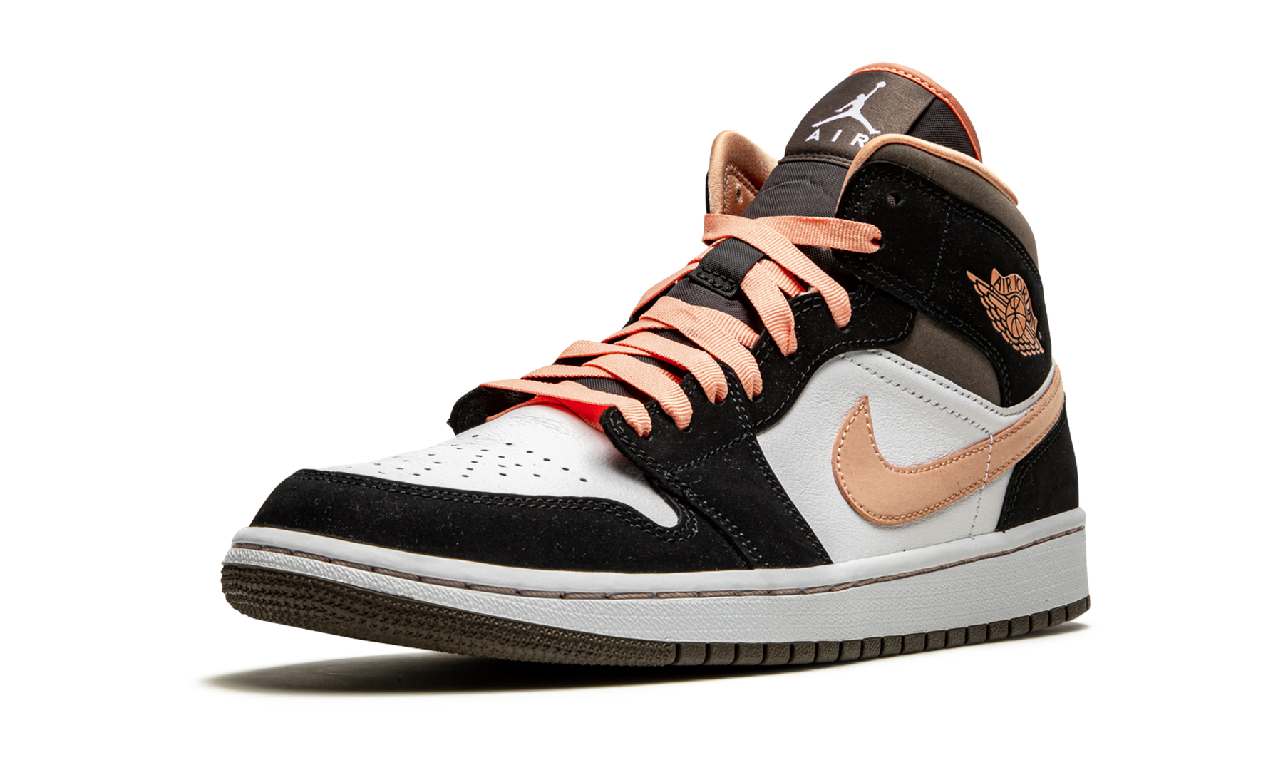 Air Jordan 1 Mid Peach Mocha (W)