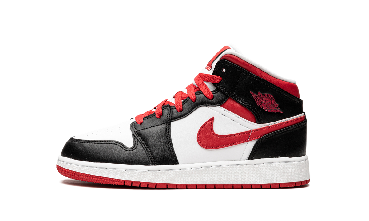 Air Jordan 1 Mid GS "White Very Berry"