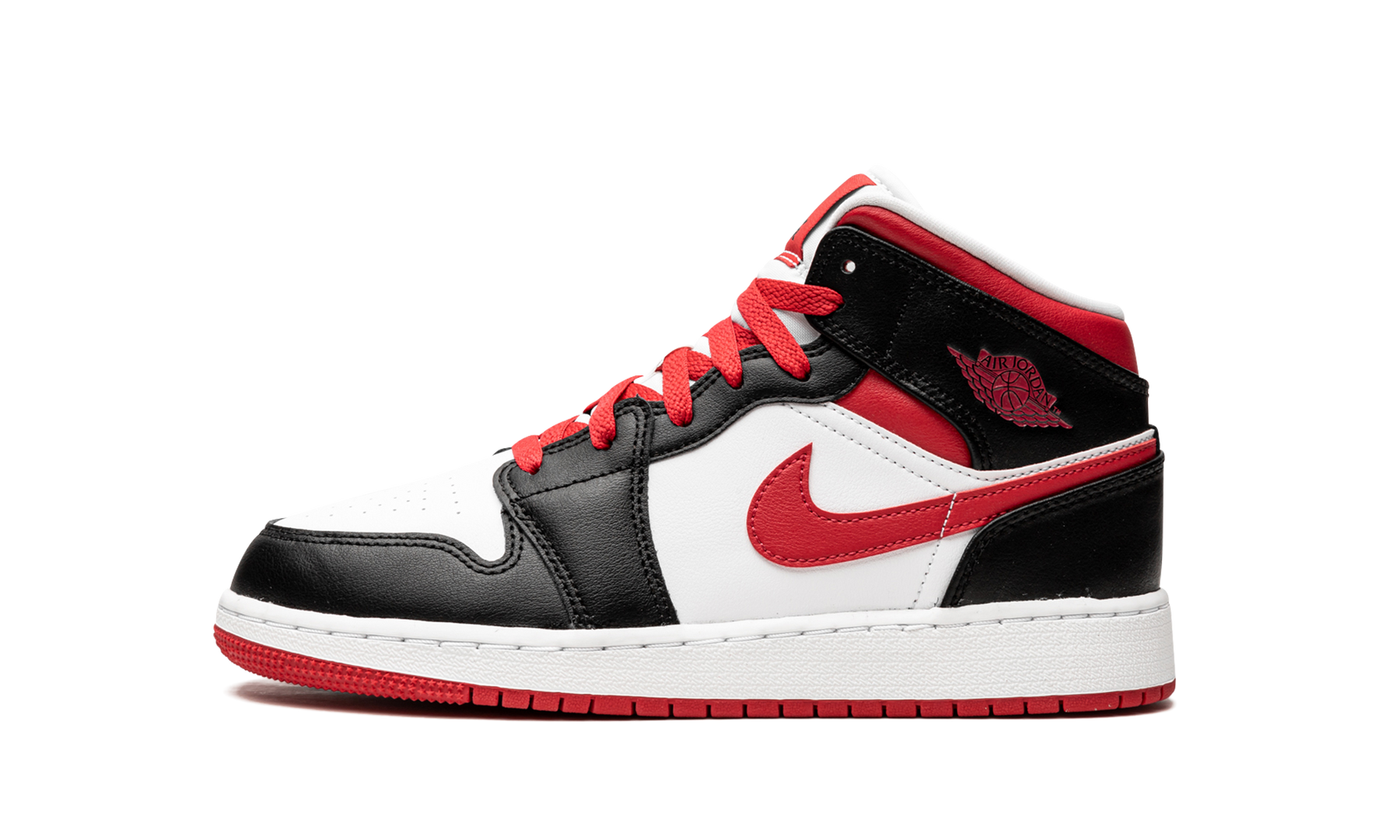 Air Jordan 1 Mid GS "White Very Berry"