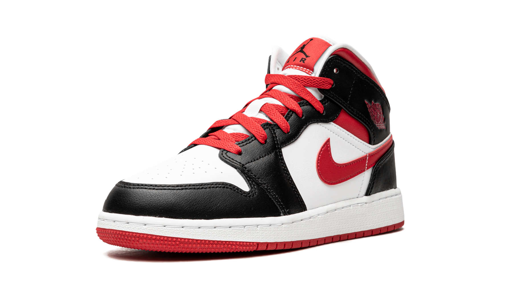 Air Jordan 1 Mid GS "White Very Berry"