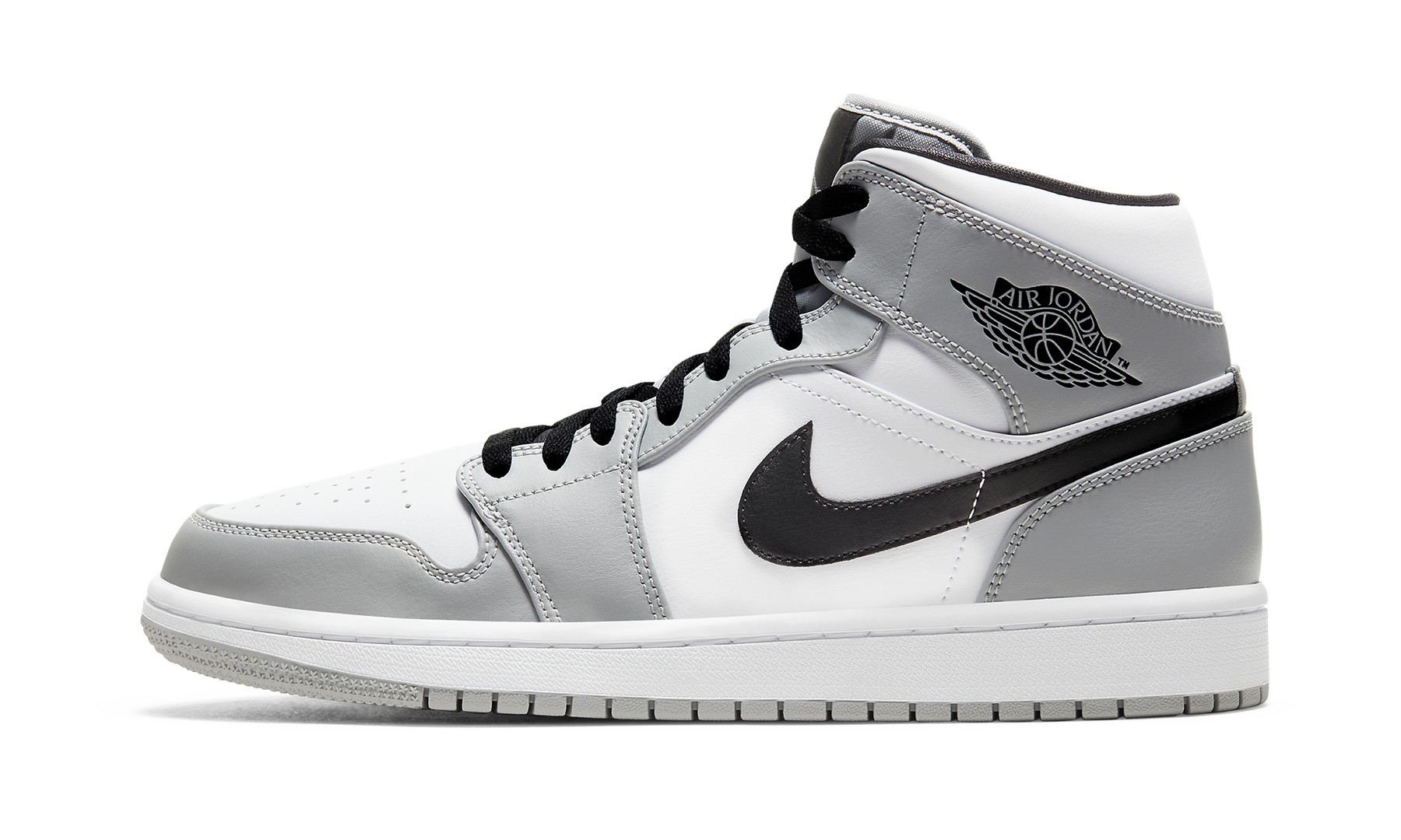 Air Jordan 1 Mid "Light Smoke Grey"