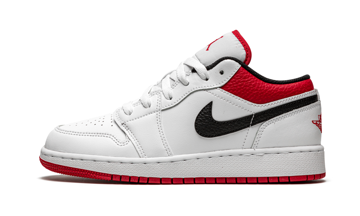 Air Jordan 1 Low "White Gym Red" GS