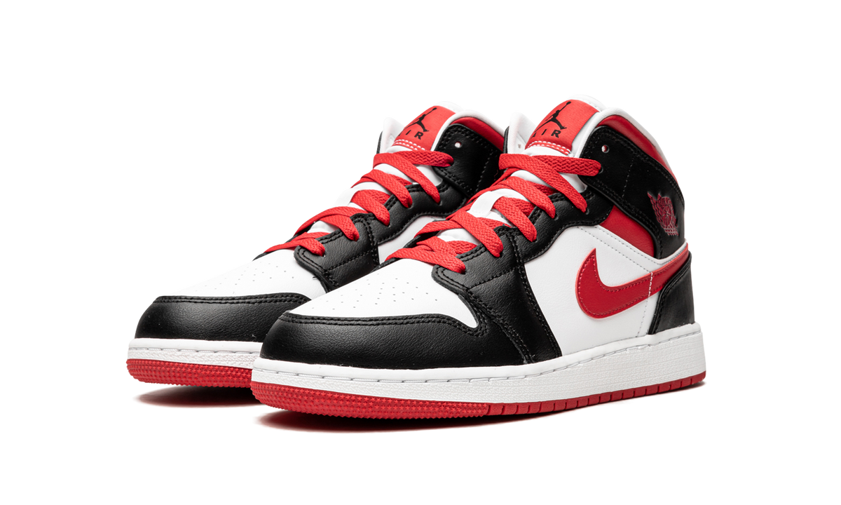 Air Jordan 1 Mid GS "White Very Berry"