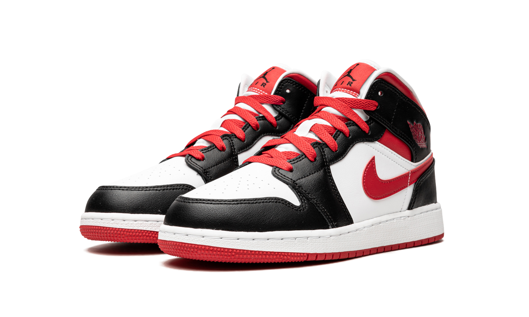 Air Jordan 1 Mid GS "White Very Berry"