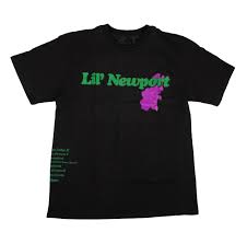 VLone Yams Day Lil Newport Black Tee