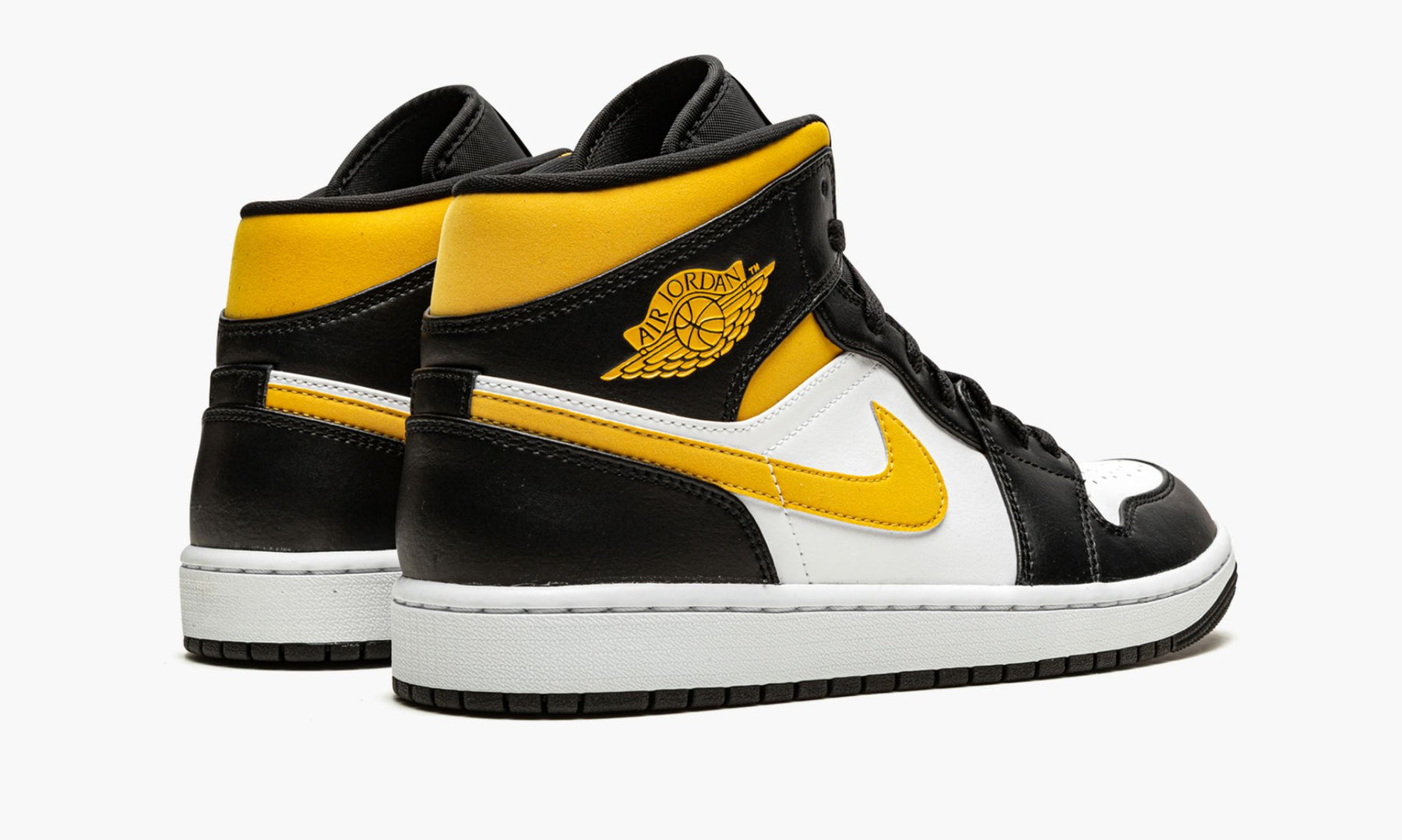 Air Jordan 1 Mid "White Pollen Black"