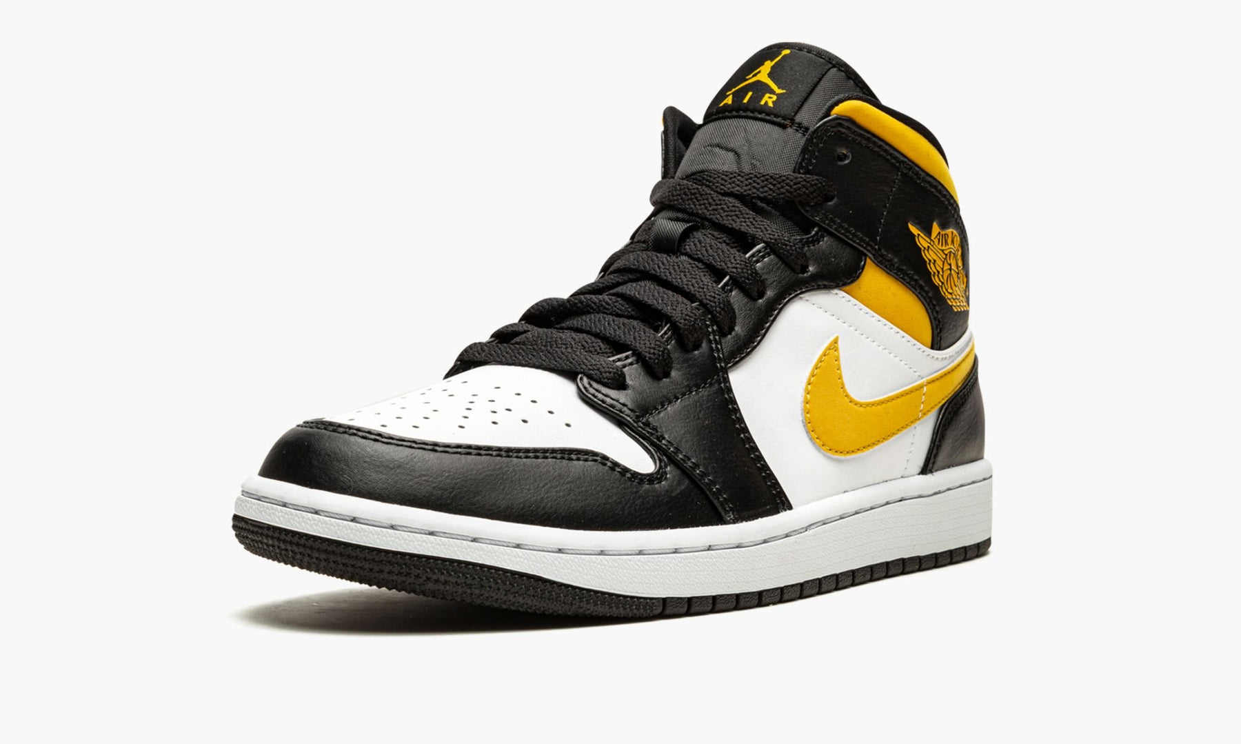 Air Jordan 1 Mid "White Pollen Black"