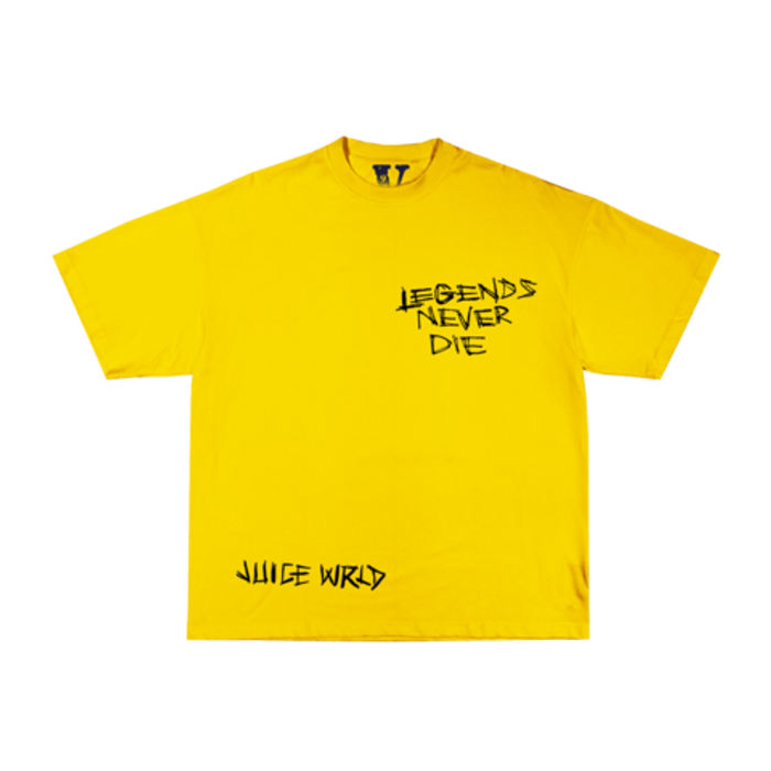 Juice Wrld x Vlone Inferno Tee Yellow