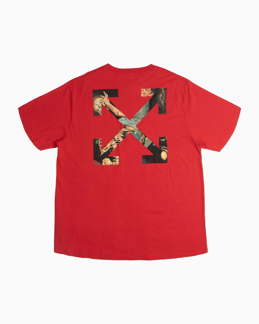 OFF-WHITE  Pascal Arrow Graphic Tee Red