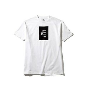 Anti-Social Social Club "Box Logo" White Tee