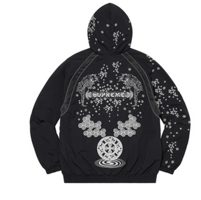 Supreme AOI Glow-in-the-Dark Track Jacket Black