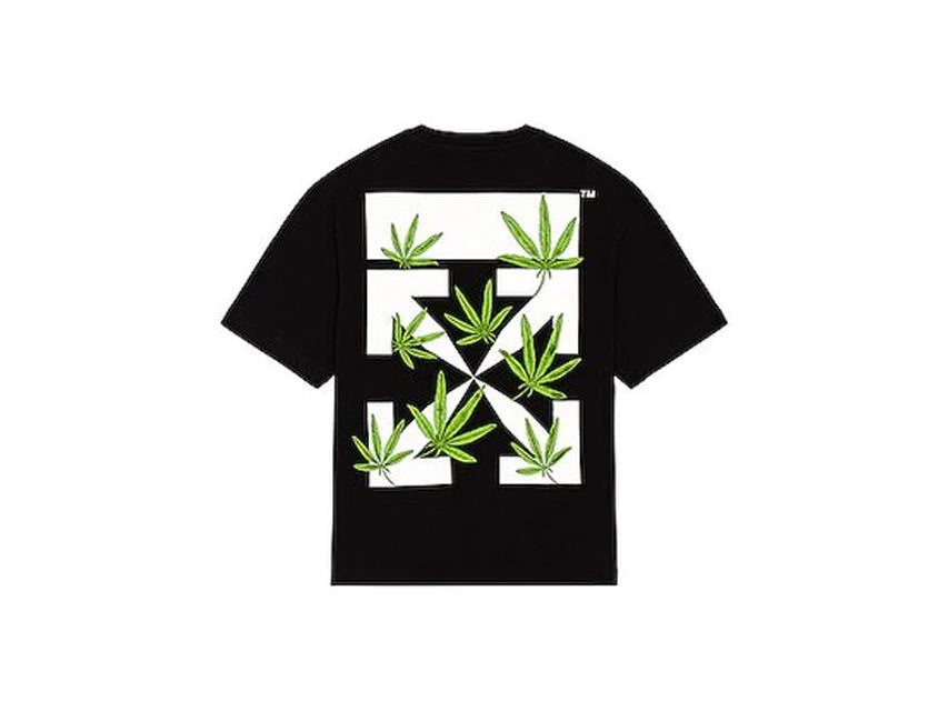 Off-White Weed Arrows T-Shirt Black