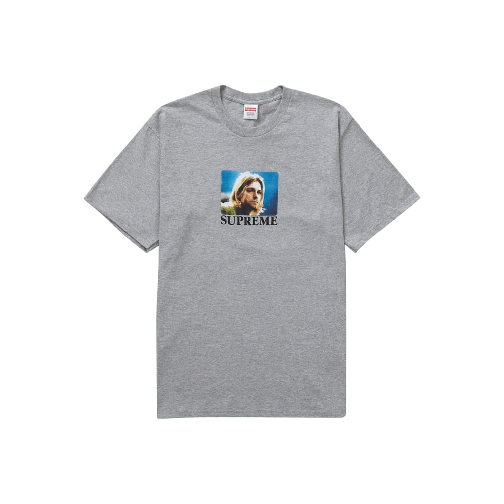 Supreme Kurt Cobain Tee Heather Grey