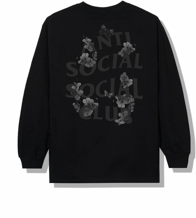 Anti-Social Social Club "Dramatic" Black Long Sleeve Tee