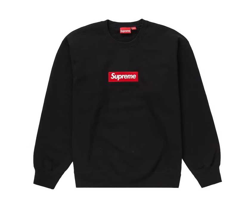 Supreme Box Logo Crewneck (FW22) Black